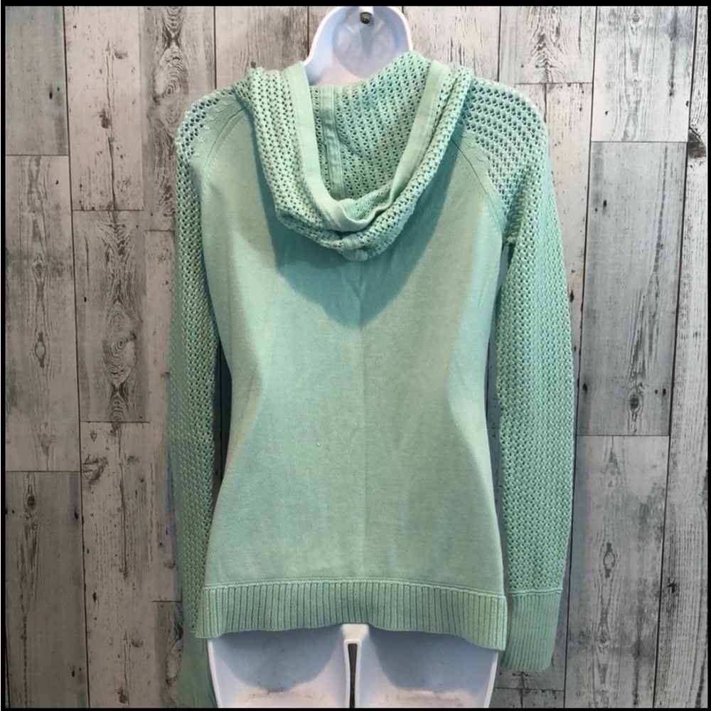Athleta Sunscape Knit Zip Hoodie Medium View 6